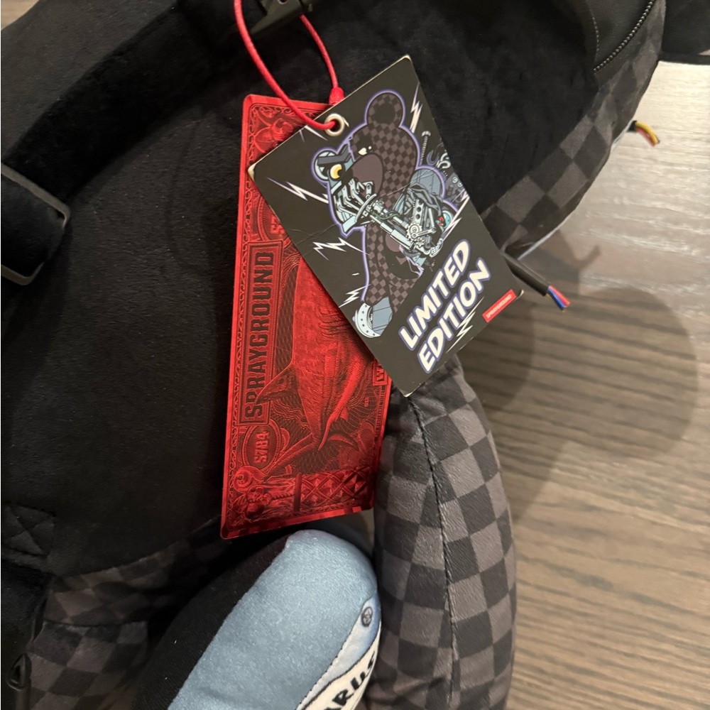 NWT Sprayground cyborg terminator moneybear backpack - Picture 4 of 5